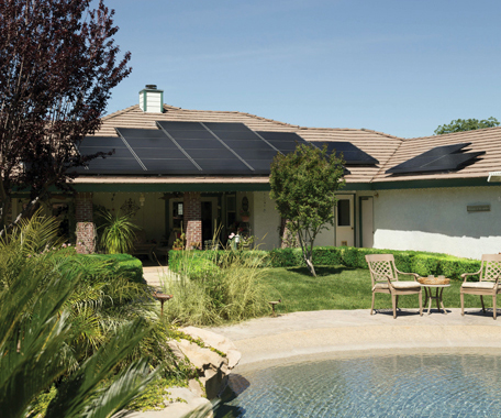 45 sets of 2000W solar off-grid power generation systems in California, USA