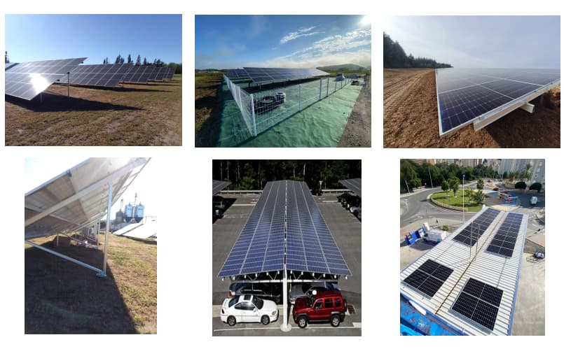 太阳能车棚安装系统