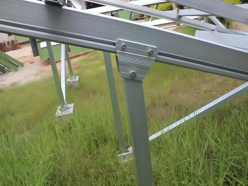 Ground Solar Mounting installation